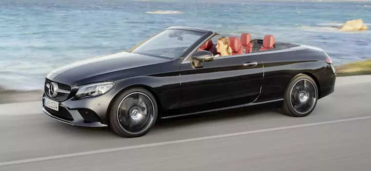 Mercedes klasy C cabrio i coupe na salonie w Nowym Jorku