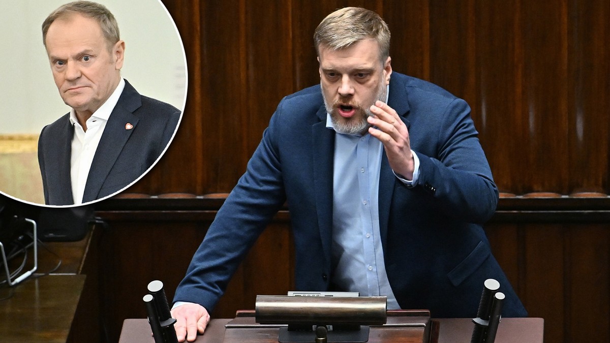 Adrian Zandberg ostro o rządzie Tuska. "Będę używał brzydkich słów"