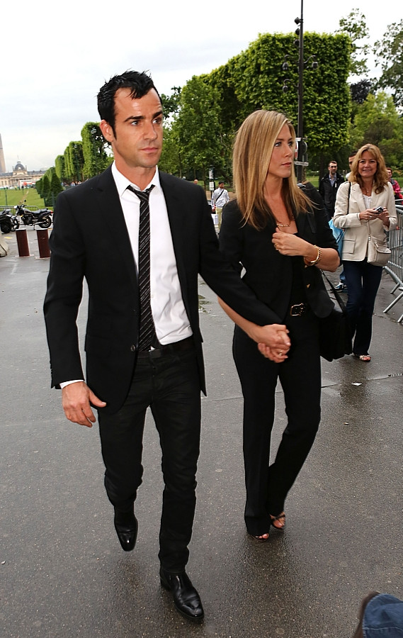 Jennifer Aniston i Justin Theroux / fot. Agencja BE&amp;W