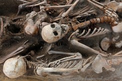 Białostockie osiedle na szkieletach. Zabici przez Niemców, Sowietów czy UB? ZDJĘCIA