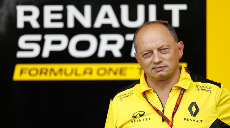Frederic Vasseur és a Renault közös megegyezéssel bontottak szerződést /Fotó: AFP