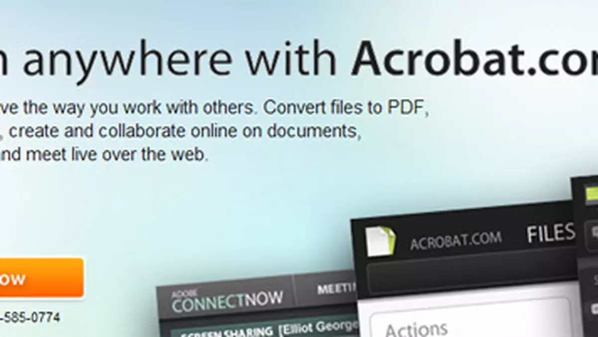 Nowe funkcje Acrobat.com
