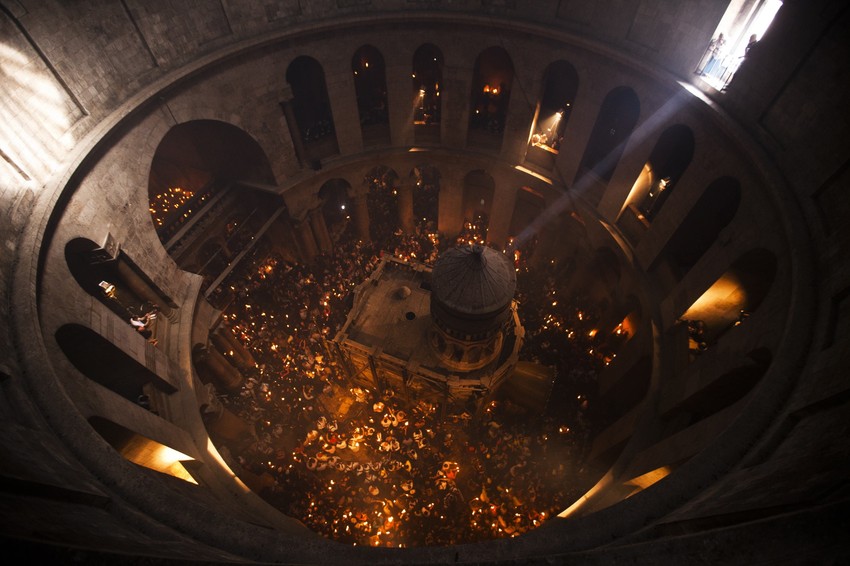 Svečanost u Crkvi Svetog groba u Jerusalimu
