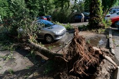 Straszny krajobraz po burzy. ZDJĘCIA napływały z całej Polski