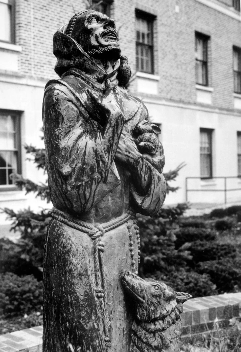 Malvina Hofman, Sv. Franja Asiški (detalj)