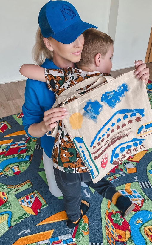 Barbora Balúchová a jej synček Alexander Ján. 