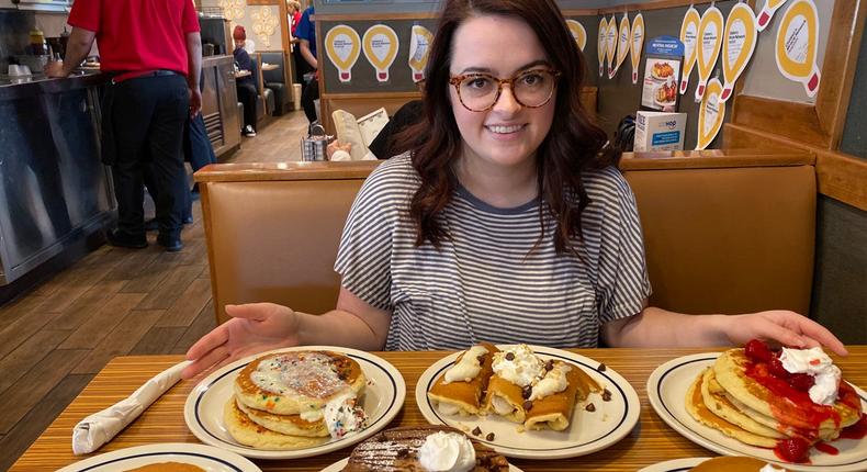 I spent over $100 tasting every single pancake dish at IHOP.Paige Bennett for Insider