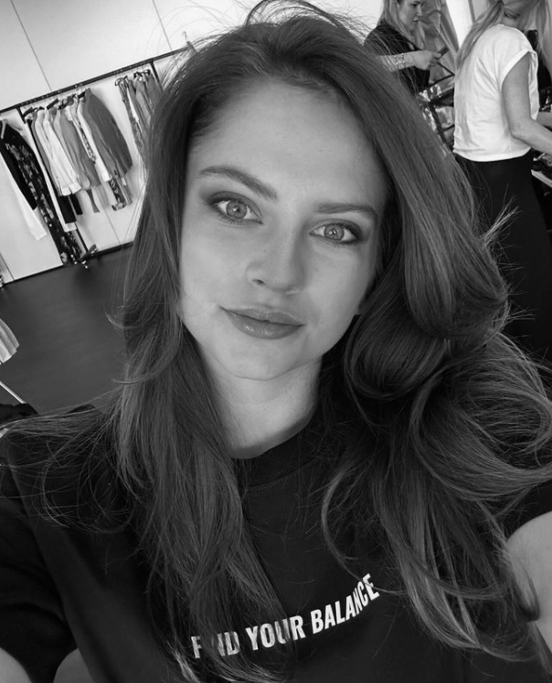Modelka Tereza Bizíková.