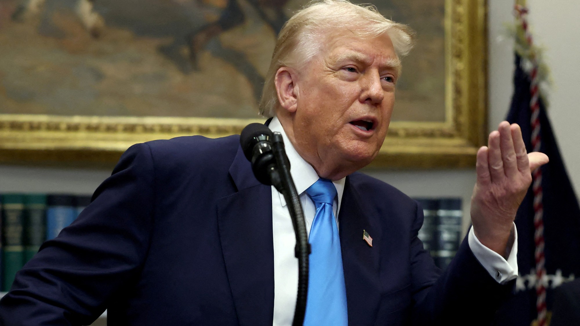 Americký prezident Donald Trump.