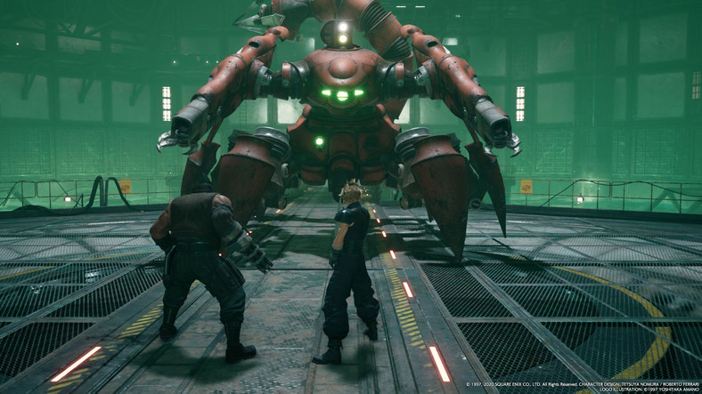 Final Fantasy VII Remake - screenshot z wersji na PlayStation 4