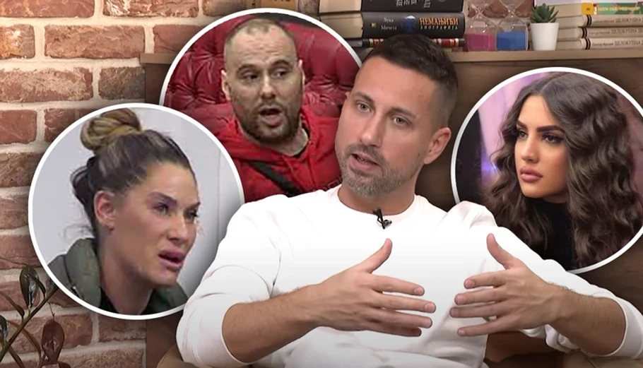 Marko Đedović, Ana Ćurčić, Zvezdan Slavnić i Anđela Đuričić (Foto: Ringier/Zadruga/TV Blic)