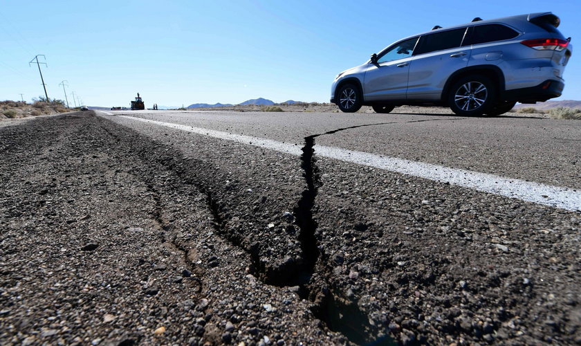 Potężne trzęsienie ziemi w Kalifornii