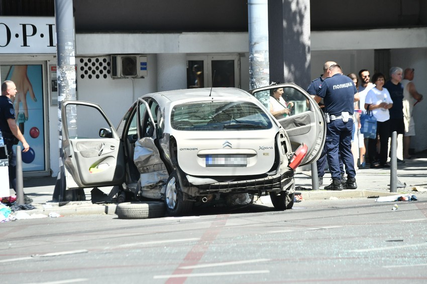Saobraćajna nesreća u Takovskoj