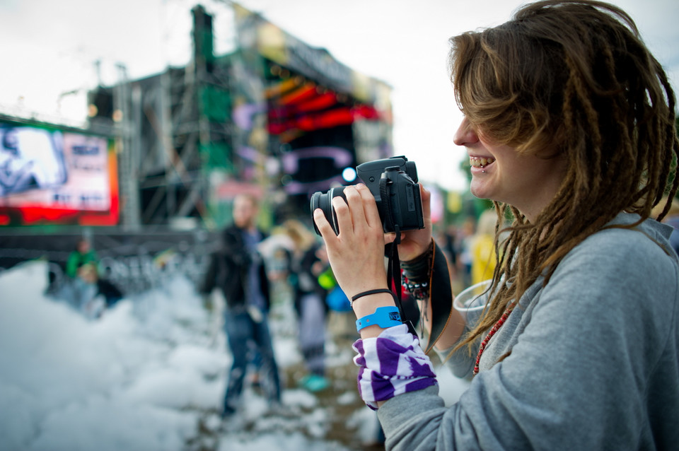 Publiczność drugiego dnia Ostróda Reggae Festival 2014