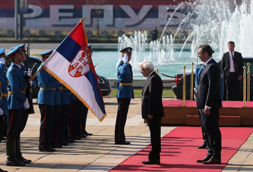 Poklon srpskoj zastavi: Prokopios Pavlopulos u dvodnevnoj poseti Beogradu