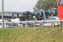 Wypadek autokaru wiozącego dzieci na A1