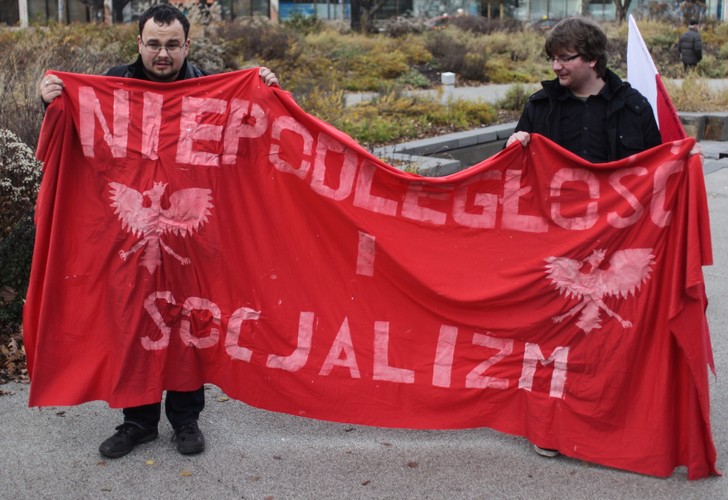 Marsz socjalistów 'Polska Socjalna'