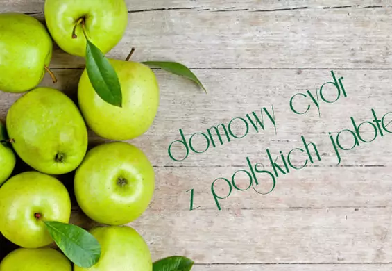 Cydr jabłkowy - przepis na jabłecznik z polskich jabłek