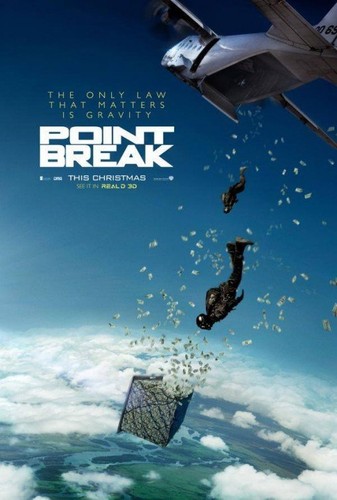 Plakat zapowiadający nowe 'Point Break'