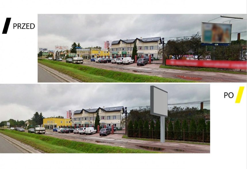 Warszawa walczy z reklamami. Tylko w październiku usunięto 106 nielegalnych reklam. 