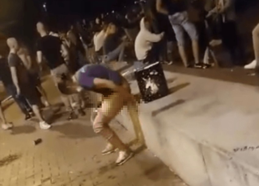 Novi Sad, skandal na keju