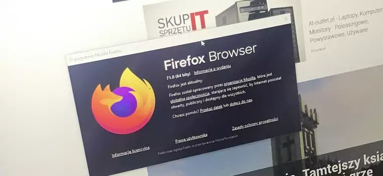 Firefox pozwoli użytkownikom na skasowanie wszystkich danych