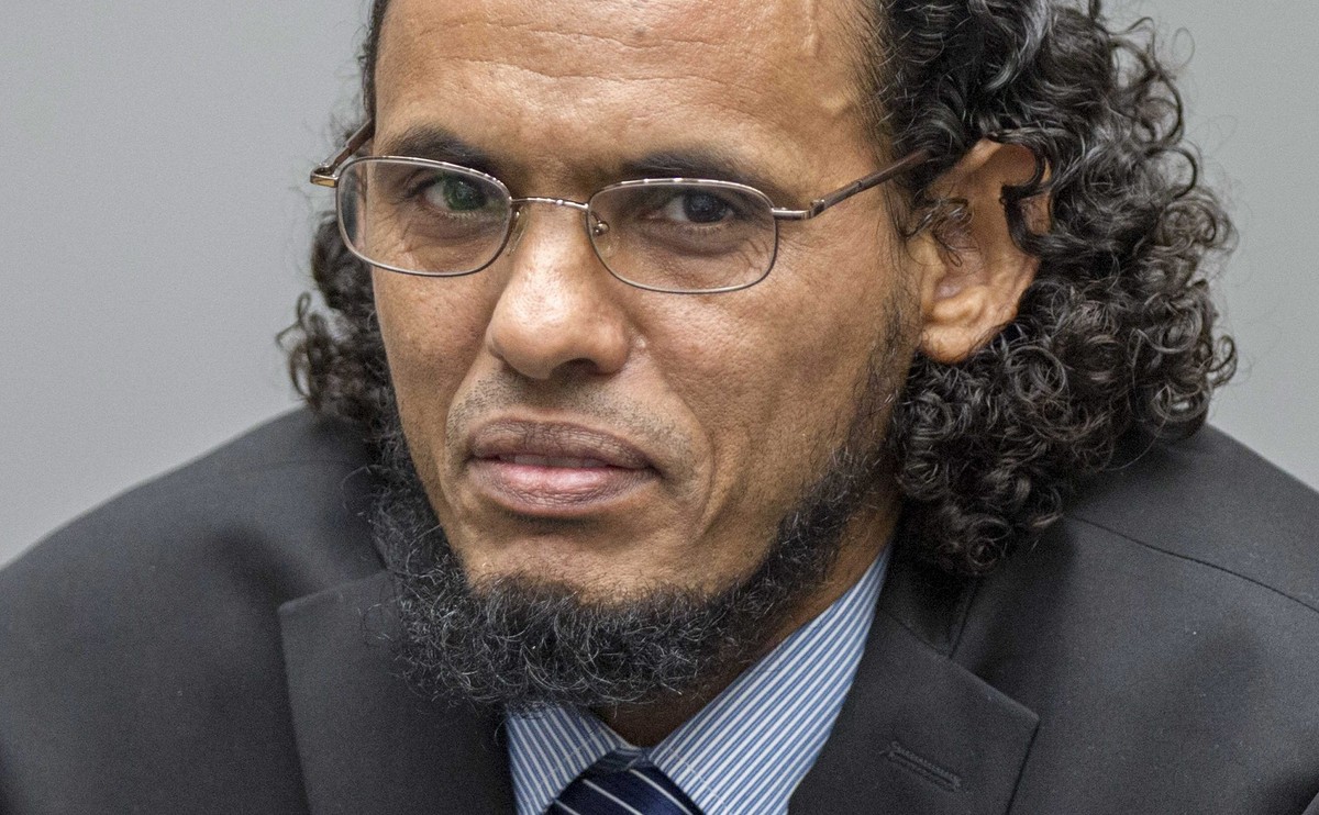 Ahmad Al Faqi Al Mahdi przed trybunałem w Hadze