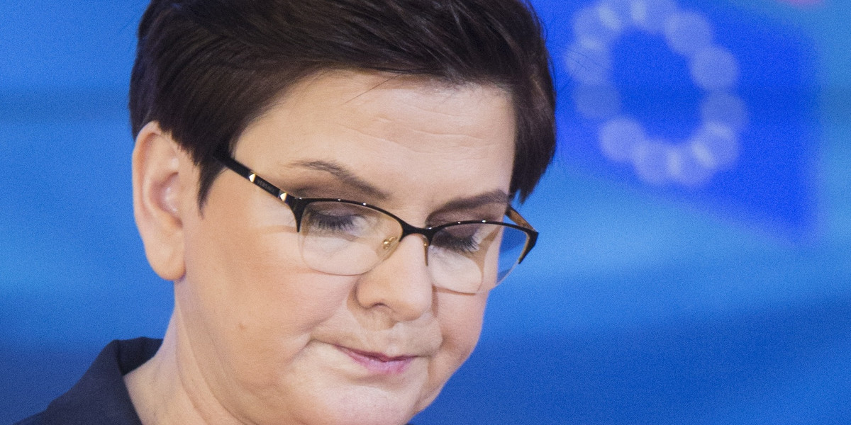Beata Szydło, premier rządu Prawa i Sprawiedliwości
