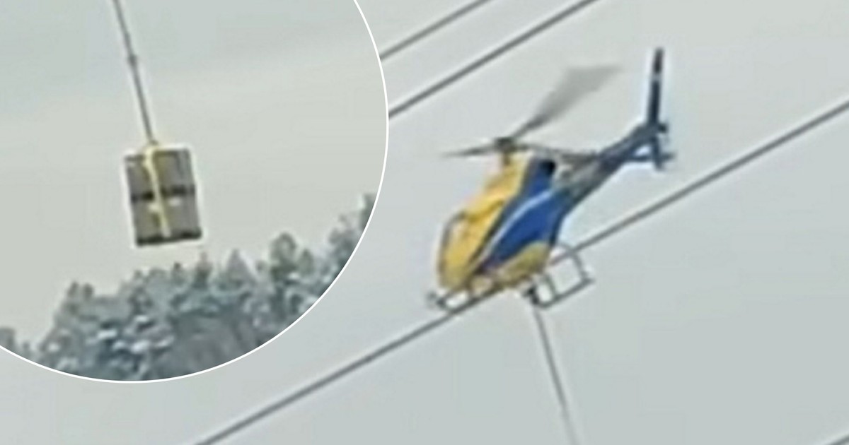 Miało być szybko i sprytnie. Manewr śmigłowca zakończył się groźnym incydentem