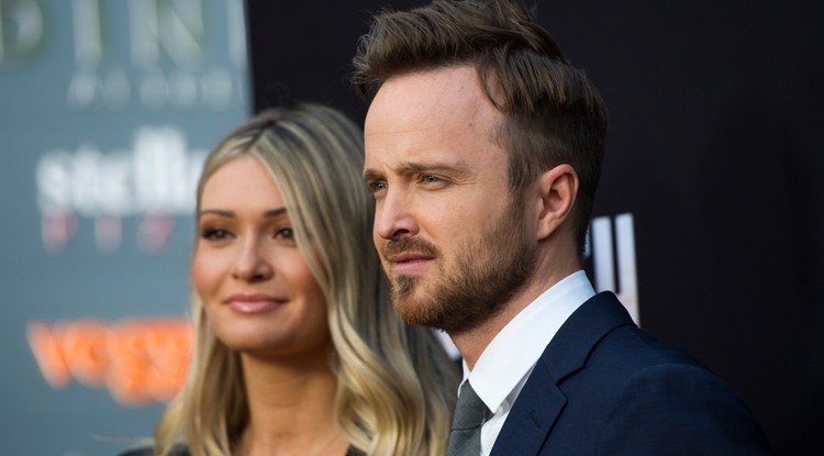 Aaron Paul és felesége, Lauren Parsekian