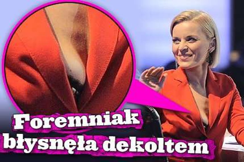 Foremniak błysnęła dekoltem