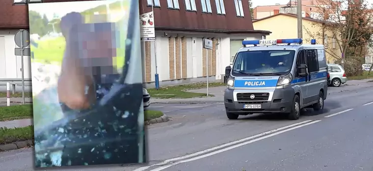 Policjanci zatrzymali "scyzoryka furiata". Jego tłumaczenie wbija w ziemię [WIDEO]