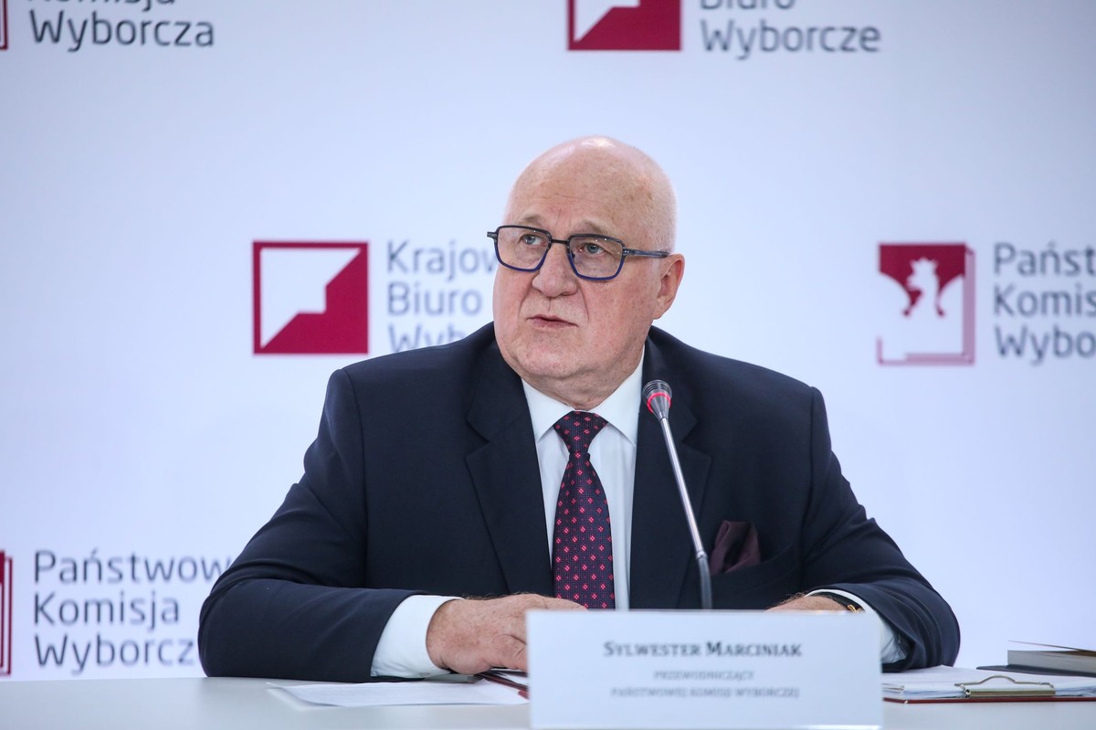 Sylwester Marciniak, przewodniczący PKW