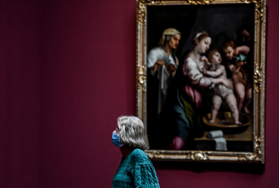 Nemačka labavi mere karantina (foto: galerija u Drezdenu)