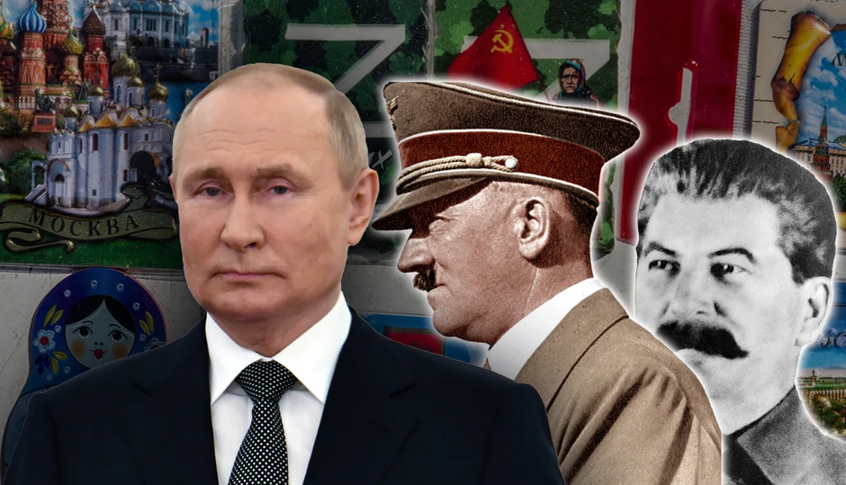 Putin, Hitler, Staljin