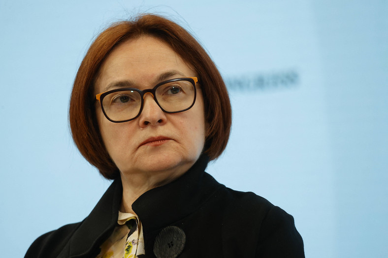 Szefowa rosyjskiego banku centralnego Elwira Nabiullina, 16 czerwca 2022 r.