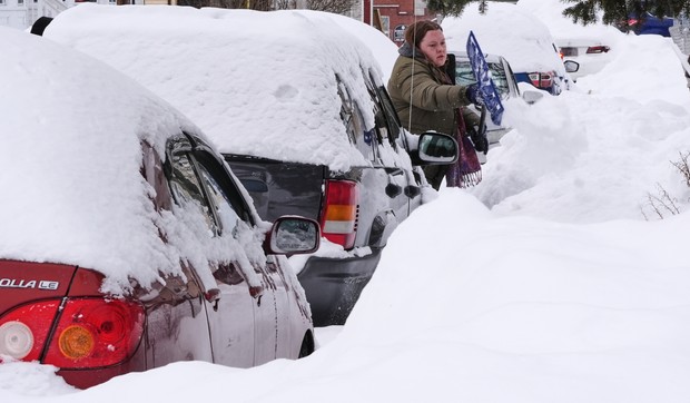 Sneg u Masačusetsu, 27. januar 2026.