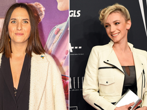 Fotón, ahogy Borbély Alexandra kisbabája elbűvöli Eke Angélát