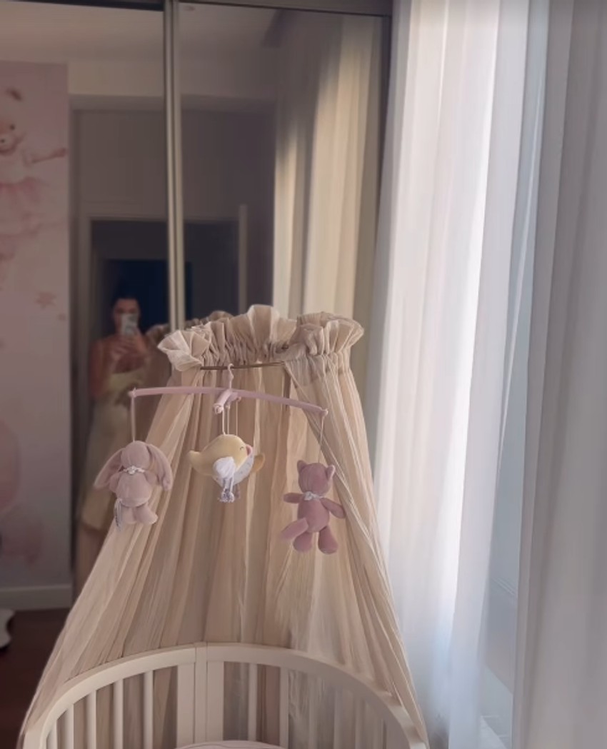 Ana Rajković pokazala sobu za bebu