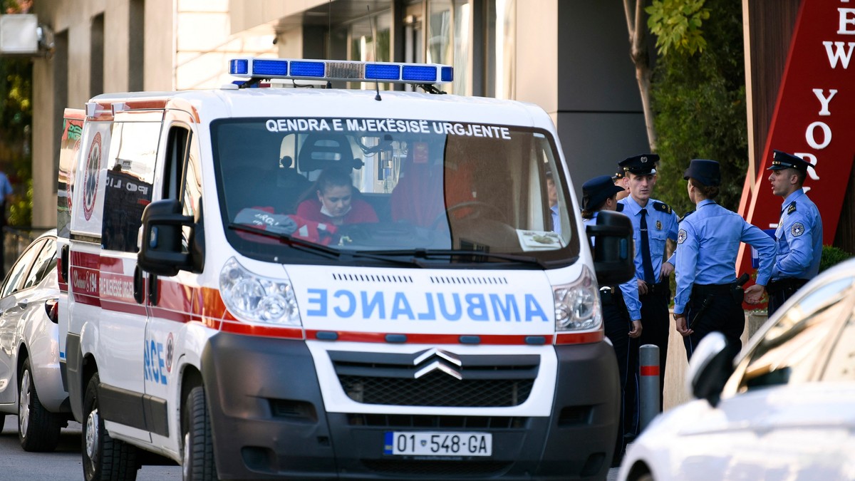 Hitna pomoć, Kosovo, ilustracija