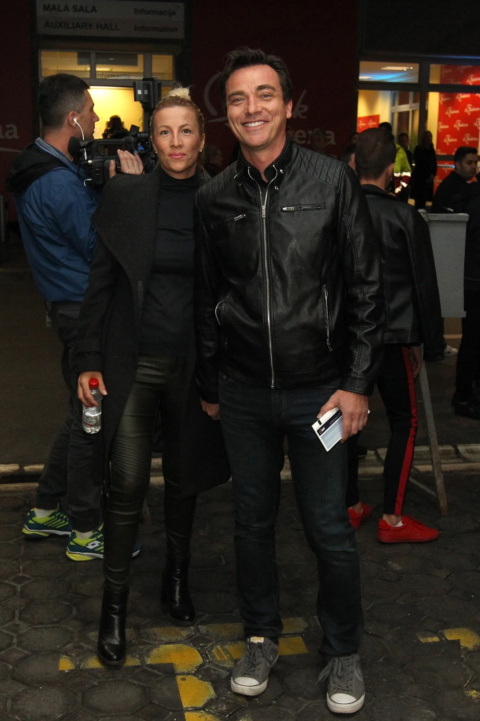 Siniša Ubović sa suprugom