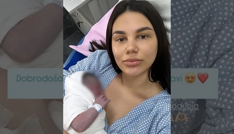 PORODILA SE JOVANA LJUBISAVLJEVIĆ MISICA Prva slika sa bebom iz porodilišta: Dali ime sinu od četiri slova koje znači "onaj koji hrli svojoj sreći"