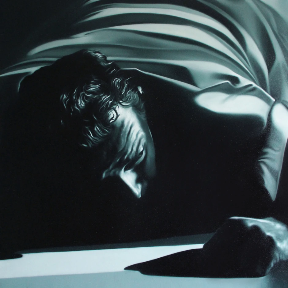 Veljko Vučković, Dead End, ulje na platnu, 120×120 cm, 2025