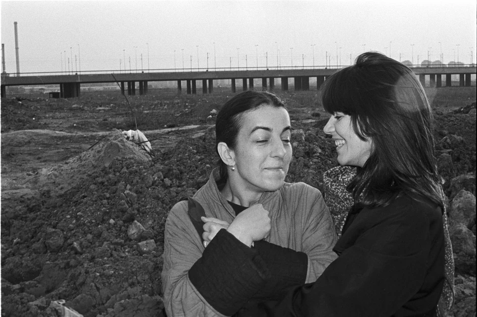 Goranka Matić i Margita Magi Stefanović 1982, foto Goran Vejvoda