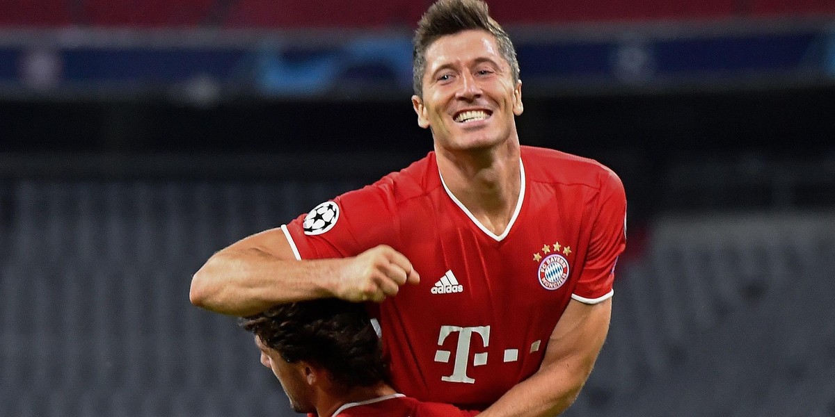 Robert Lewandowski gra o finał Ligi Mistrzów