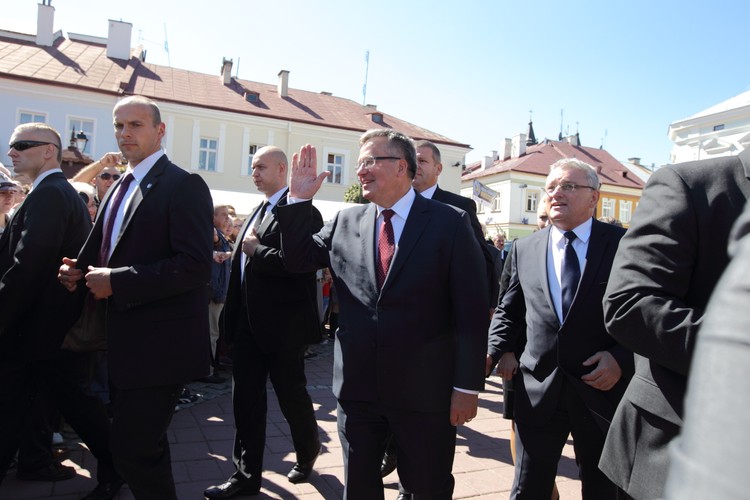 Bronisław Komorowski na Podkarpaciu