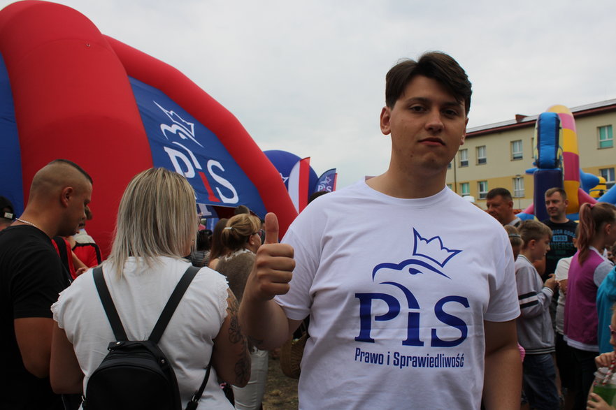 Taras z Warszawy przyjechał z grupą młodych działaczy