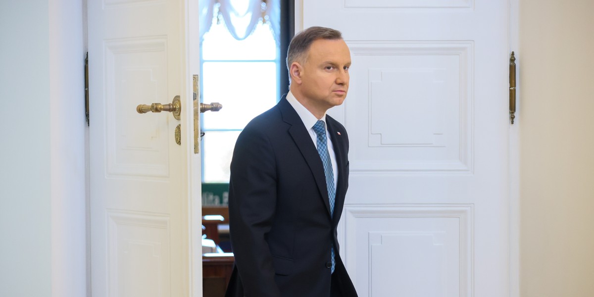 Prezydent Andrzej Duda.