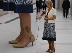 Szczypińska przywiozła z urlopu tatuaż