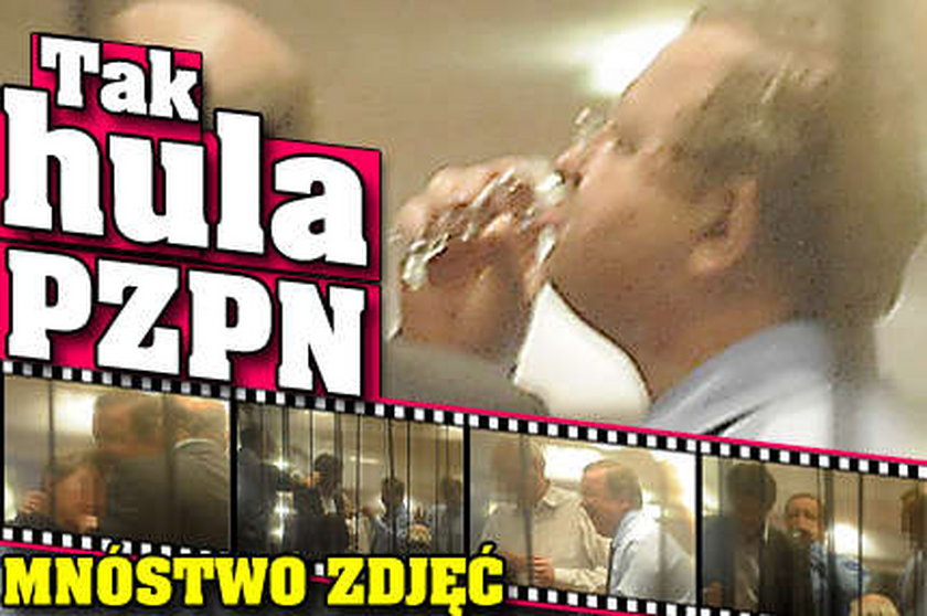 Libacja w PZPN. Jest Zdzisław - jest impreza!